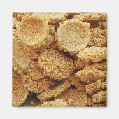 Platen van rijst ~ Aziatische zoetwaren Magneet (Voorkant)