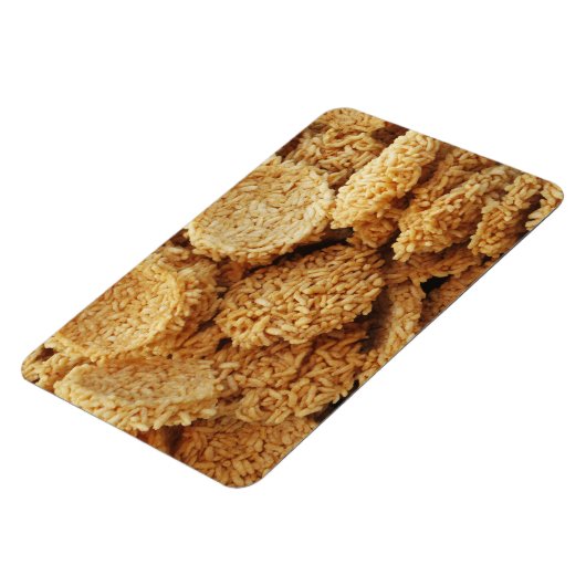 Platen van rijst ~ Aziatische zoetwaren Magneet (Linkerzijde)