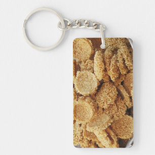 Platen van rijst ~ Aziatische zoetwaren Sleutelhanger