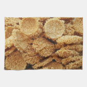 Platen van rijst ~ Aziatische zoetwaren Theedoek (Horizontaal)