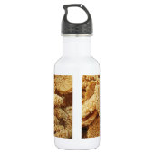 Platen van rijst ~ Aziatische zoetwaren Waterfles (Achterkant)