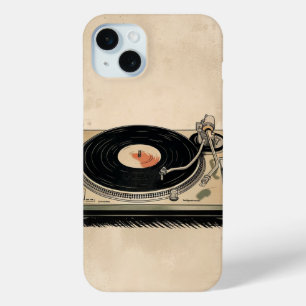 Platenspeler iPhone 15 Mini Hoesje