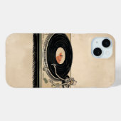  Platenspeler Case-Mate iPhone Case (Achterkant (horizontaal))