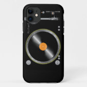 Platenspeler Case-Mate iPhone Case (Achterkant)
