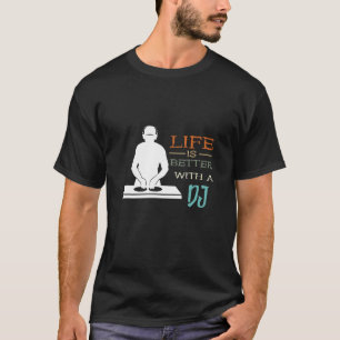 Platenspeler DJ Dance Music Producer T-shirt