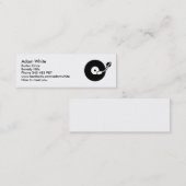 Platenspeler DJ Mini Visitekaartje (Voorkant / Achterkant)