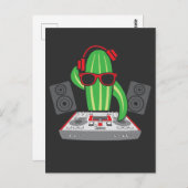 Platenspeler DJ Music Pickle Electronic Rave Music Briefkaart (Voorkant / Achterkant)