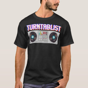 Platenspeler DJ Music Producer Techno House Lover T-shirt