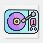 Platenspeler Magneet (Voorkant)
