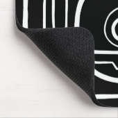 Platenspeler Mousepad Muismat (Hoek)