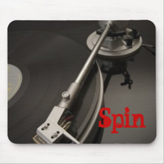Platenspeler Mousepad Muismat