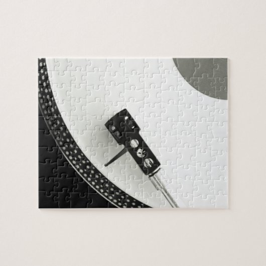 Platenspeler Needle Record Player Legpuzzel (Horizontaal)