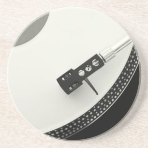 Platenspeler Needle Record Player Zandsteen Onderzetter