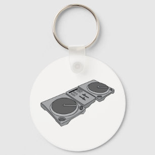 Platenspeler Phonograph Record Player DJ Sleutelhanger