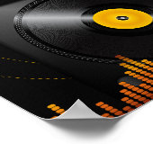 Platenspeler Poster (Hoek)