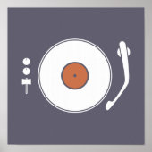 Platenspeler Poster (Voorkant)
