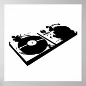 Platenspeler Poster (Voorkant)