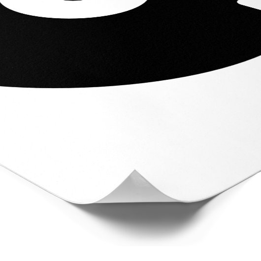 Platenspeler Poster (Hoek)