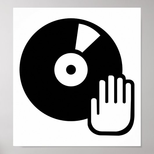 Platenspeler Poster (Voorkant)