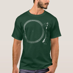 Platenspeler Retro Muziek Audio Vinyl Record P T-shirt