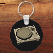 Platenspeler Sleutelhanger (Voorkant)