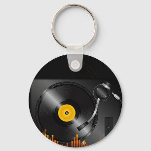 Platenspeler Sleutelhanger