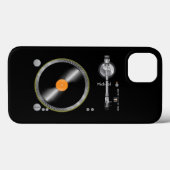 Platenspeler Vinyl Old School Case-Mate iPhone Case (Achterkant (horizontaal))