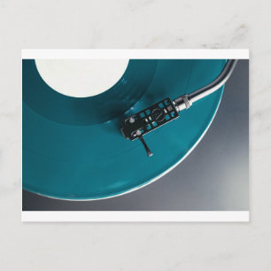 Platenspeler Vinyl Record Album Music Briefkaart