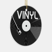 Platenspeler vinylrecord keramisch ornament (Rechts)