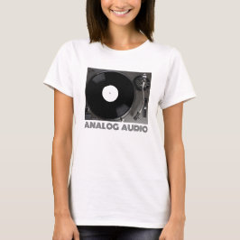 Platenspeler voor de Audiophile T-shirt