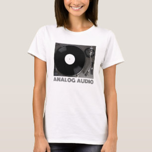 Platenspeler voor de Audiophile T-shirt
