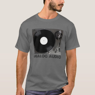 Platenspeler voor de Audiophile T-shirt