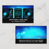 Platenspelers | Muziek | Producent Visitekaartje (Voorkant / Achterkant)
