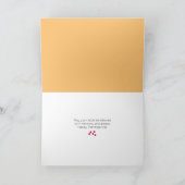 PlatesTurkeyPumpkinBerries Blessing Thanksgiving Kaart (Binnen)