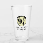 Platform 9 3/4 HOGWARTS™ EXPRESS-pictogram Glas (Voorkant)