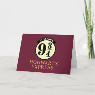 Platform 9 3/4 HOGWARTS™ EXPRESS-pictogram Kaart