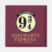 Platform 9 3/4 HOGWARTS™ EXPRESS-pictogram Magneet (Voorkant)