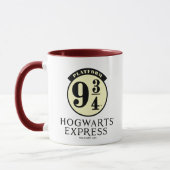Platform 9 3/4 HOGWARTS™ EXPRESS-pictogram Mok (Links)