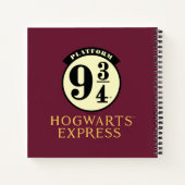 Platform 9 3/4 HOGWARTS™ EXPRESS-pictogram Notitieboek (Achterkant)