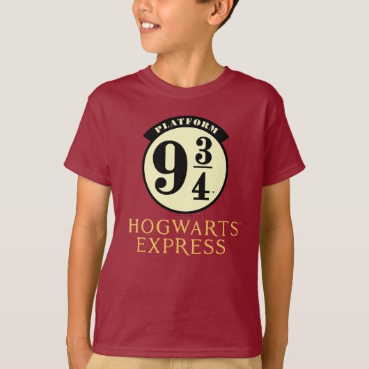 Platform 9 3/4 HOGWARTS™ EXPRESS-pictogram T-shirt (Voorkant)