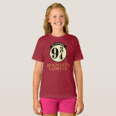 Platform 9 3/4 HOGWARTS™ EXPRESS-pictogram T-shirt (Voorkant volledig)