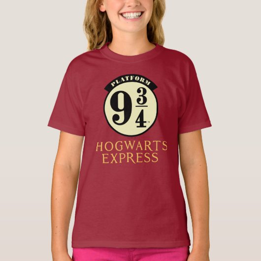 Platform 9 3/4 HOGWARTS™ EXPRESS-pictogram T-shirt (Voorkant)