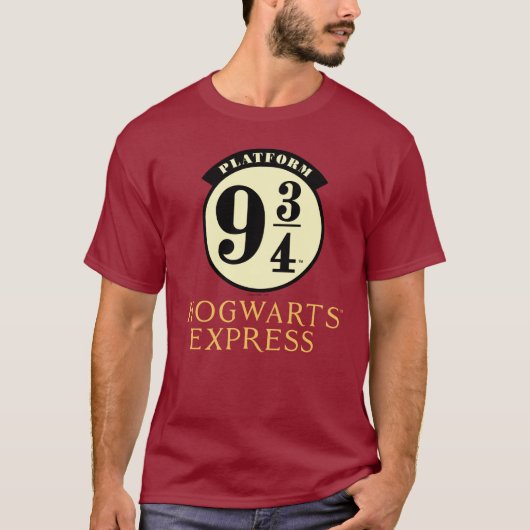 Platform 9 3/4 HOGWARTS™ EXPRESS-pictogram T-shirt (Voorkant)