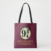 Platform 9 3/4 HOGWARTS™ EXPRESS-pictogram Tote Bag (Voorkant)