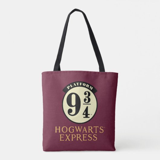 Platform 9 3/4 HOGWARTS™ EXPRESS-pictogram Tote Bag (Achterkant)