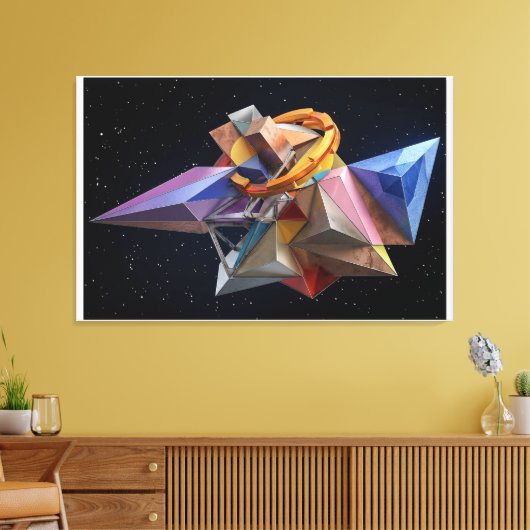 Platform der Generaties Canvas Afdruk (Insitu (Woonkamer))