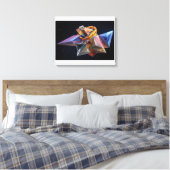 Platform der Generaties Canvas Afdruk (Insitu (Slaapkamer))