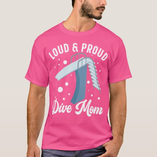 Platform Diver Coach Springboard Duikuitrusting Pl T-shirt (Voorkant)