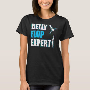 Platform Diver Humor Springboard Diving 2 T-shirt