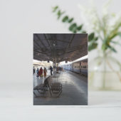 Platformen 2 en 3 van het treinstation Jodhpur Briefkaart (Staand voorkant)